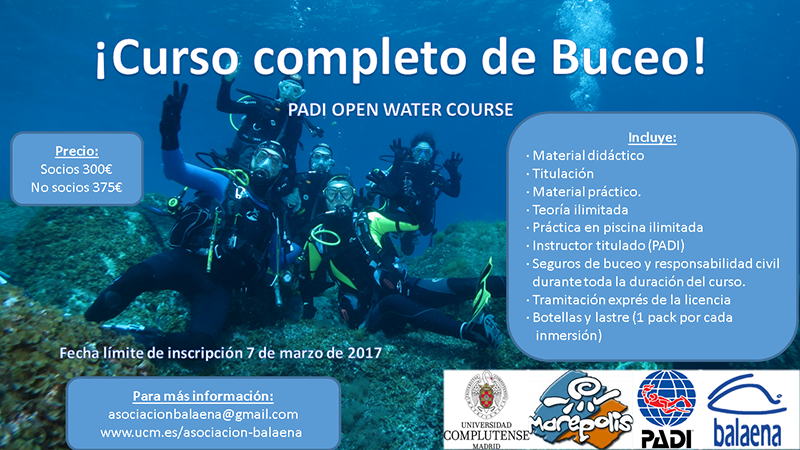 Curso de Buceo